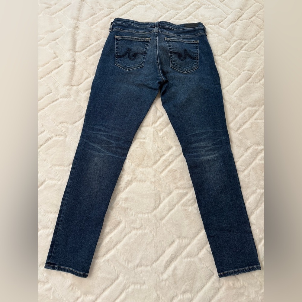 AG Adriano Goldschmied Dark Blue Legging Ankle - Picture 3 of 8